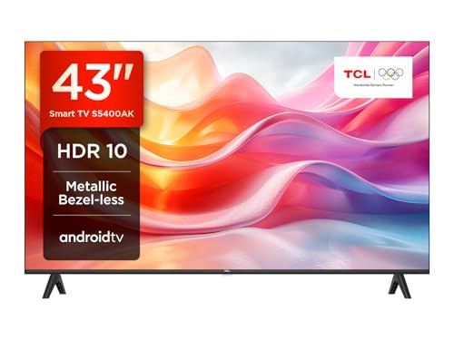 TCL 43S5400AK 43-inch Television, HDR, FHD, Smart TV Powered by